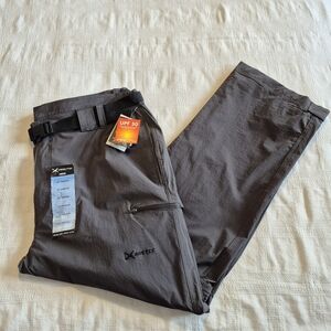 Arctix men's size XX Large X 30 Inseam Charcoal gray convertible Trail Pants NWT